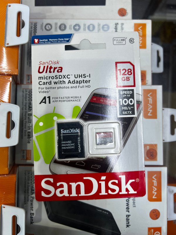128GB SanDisk ULTRA MicroSDXC